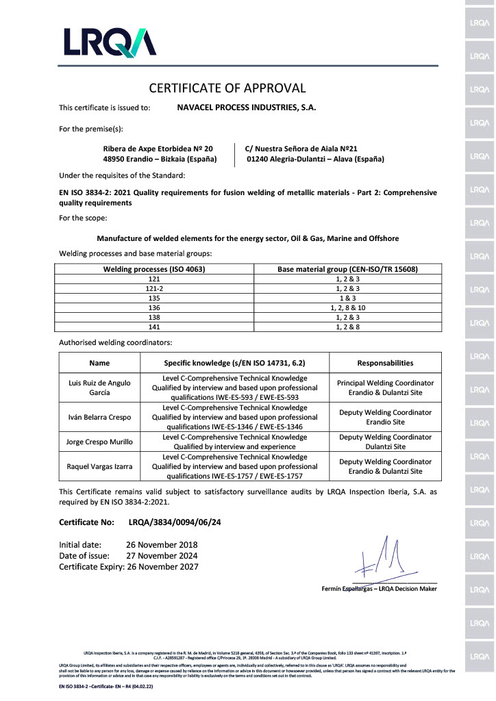 NAVACEL_ISO3834-Certificate_R6_Oct24 ENG